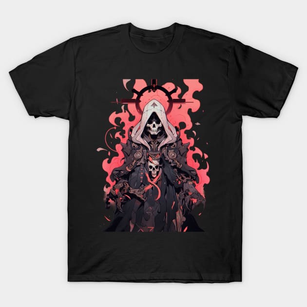 Grim Reaper Shinjuku T-Shirt by MikeyMeta